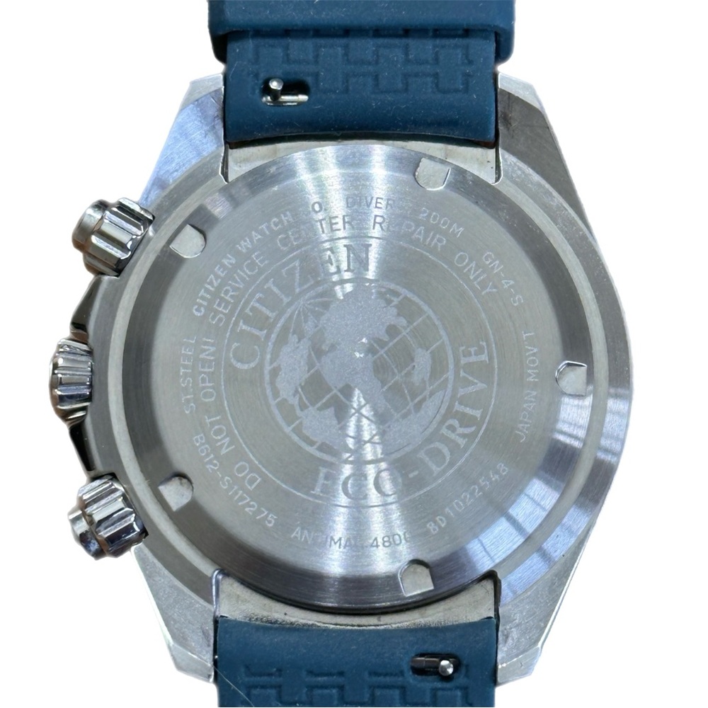Citizen Eco-Drive Promaster 200M Dive Rubber Strap Mens Watch CA0715-03E - Picture 2 of 7